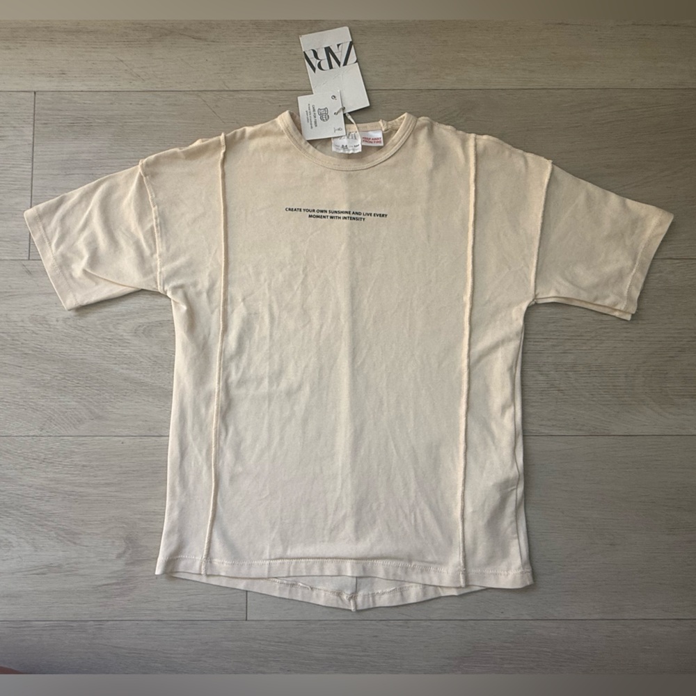 ZARA Kids Graphic T-Shirt – Size 3-4 Years (New With Tags)